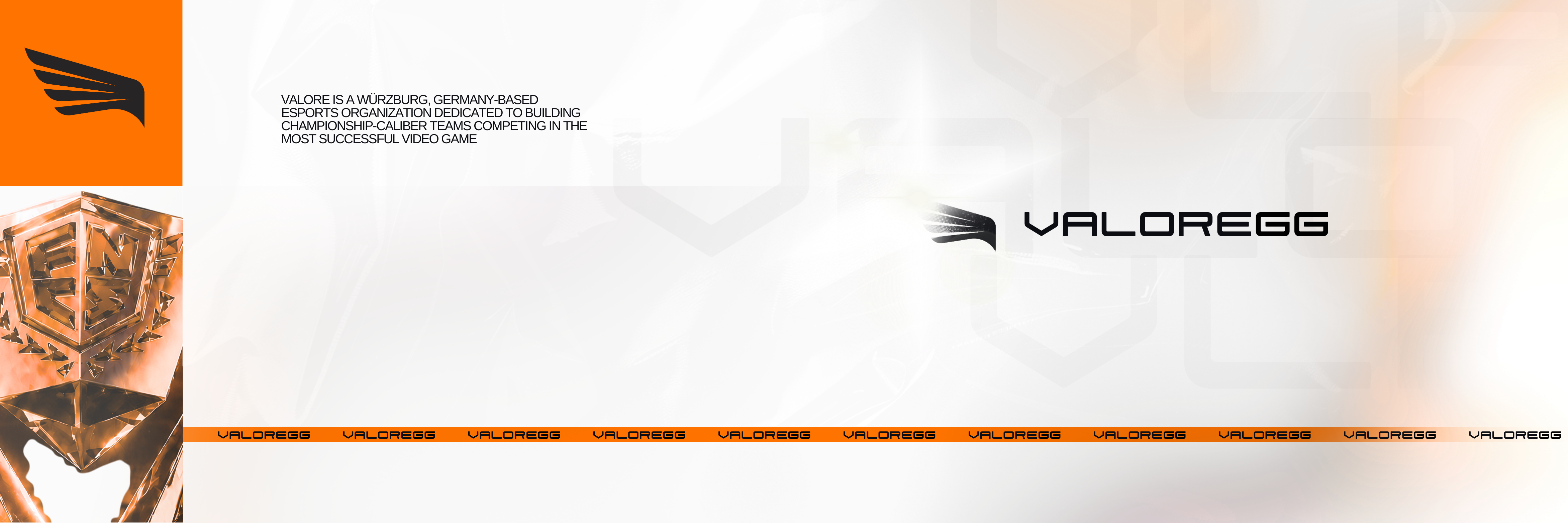 VALORE esports header banner